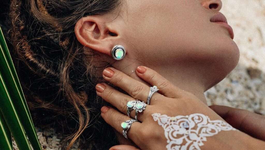 opal gemstone jewellery