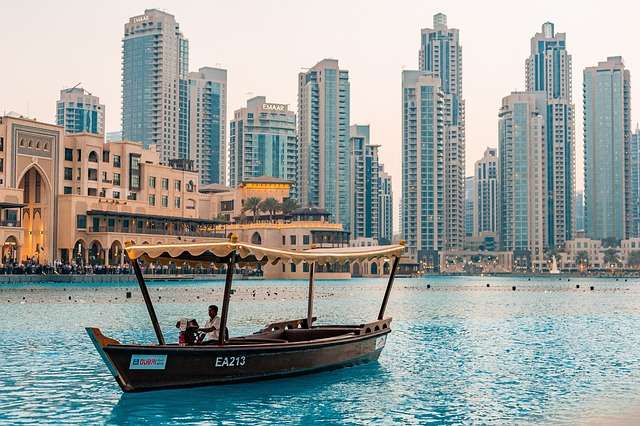 Blue waters Bay in Dubai