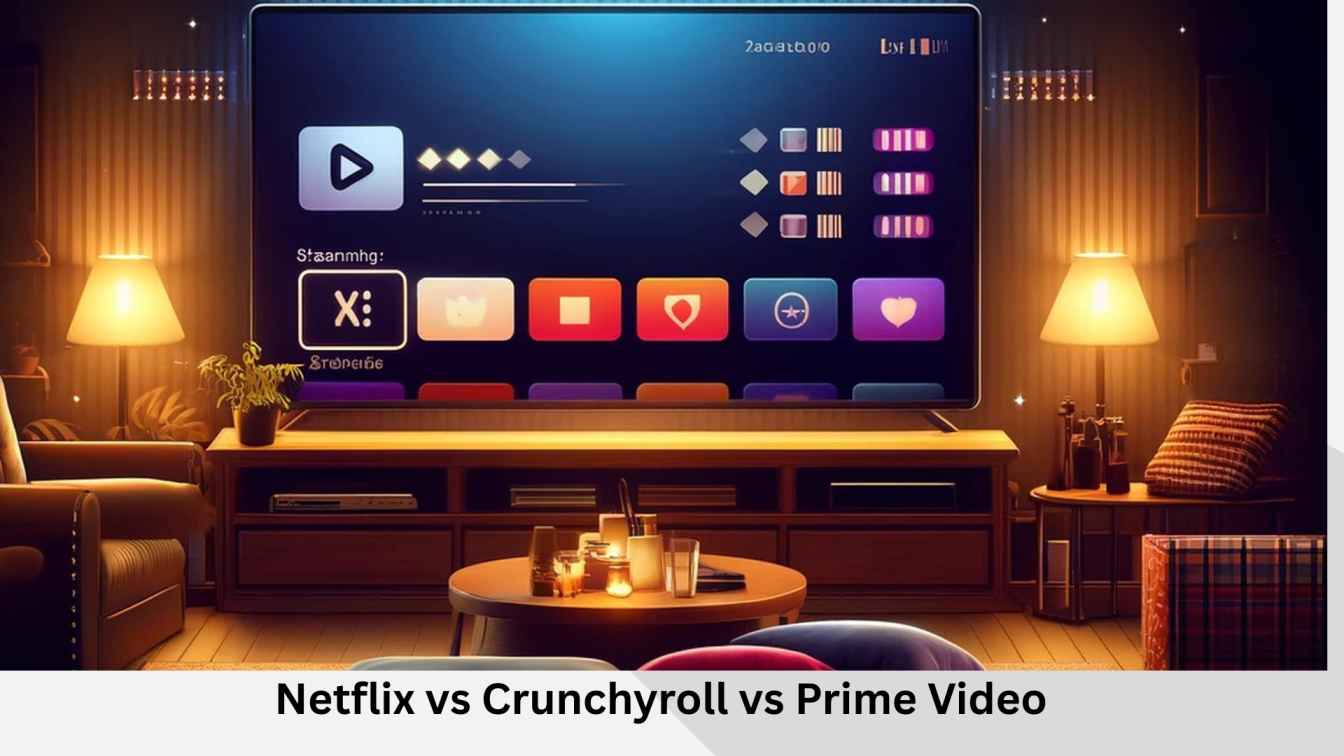 Netflix vs Crunchyroll vs Prime Video