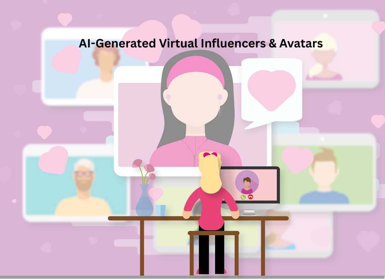 AI Generated Virtual Influencers & Avatars