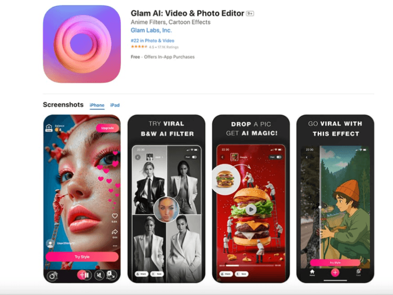 GlamAI for Influencers