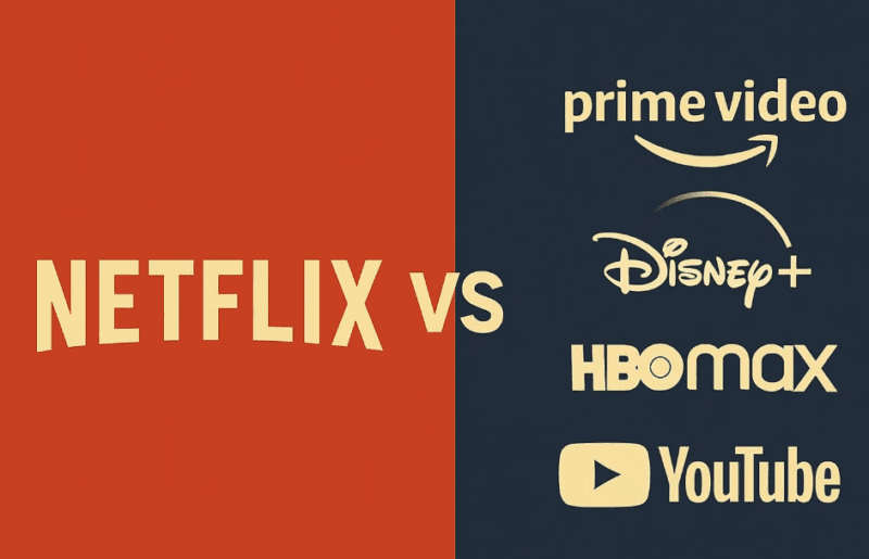 Netflix vs Crunchyroll vs Prime Video