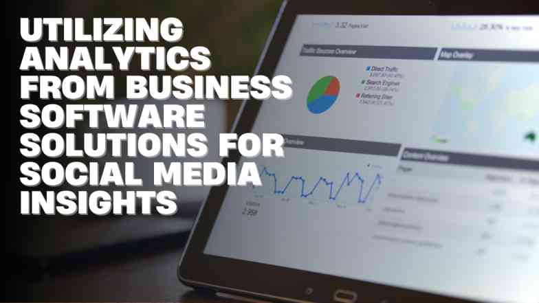 Utilizing Analytics from Business Software Solutions for Social Media Insights
