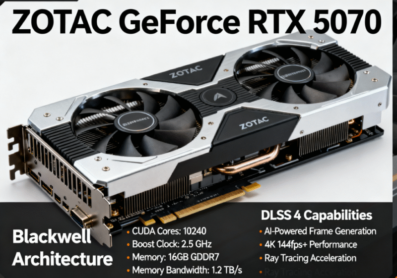 ZOTAC GeForce RTX 5070 Review