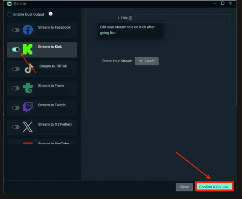 How to Change Game on Kick Stream Without Ending Your Stream