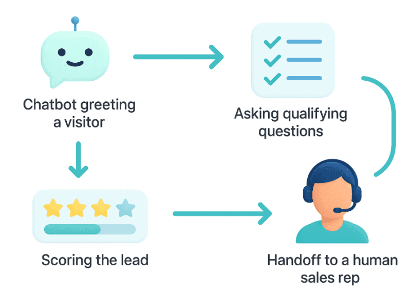 Sales Chatbots: How AI Increases Leads and Conversions