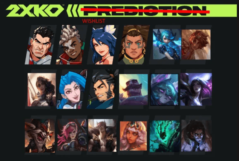 2XKO Characters