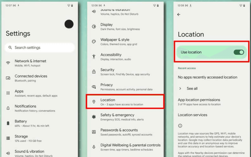 How to Turn Off Location on Android