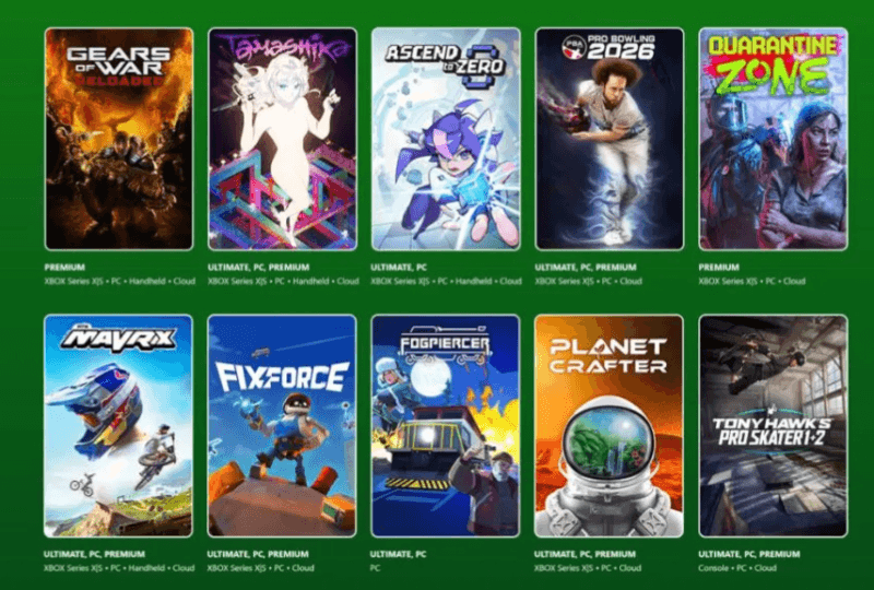 Xbox Game Pass September 2026