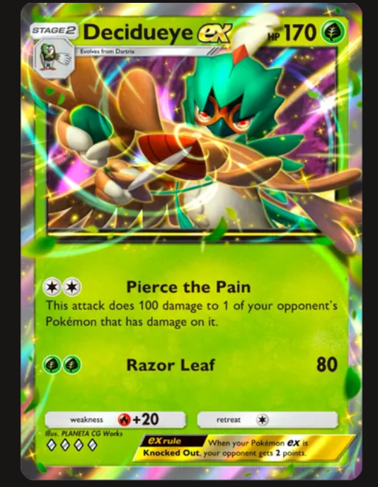 Pokémon TCG Decidueye ex Deck