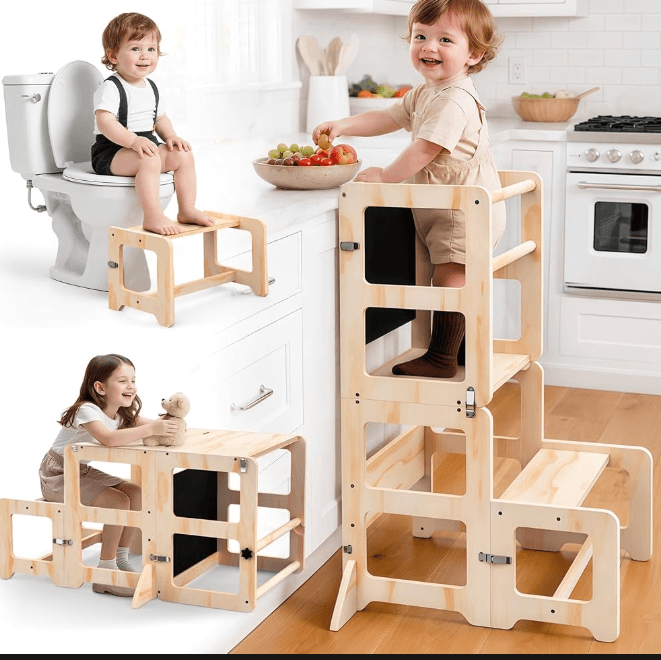 Woodure Toddler Tower Review