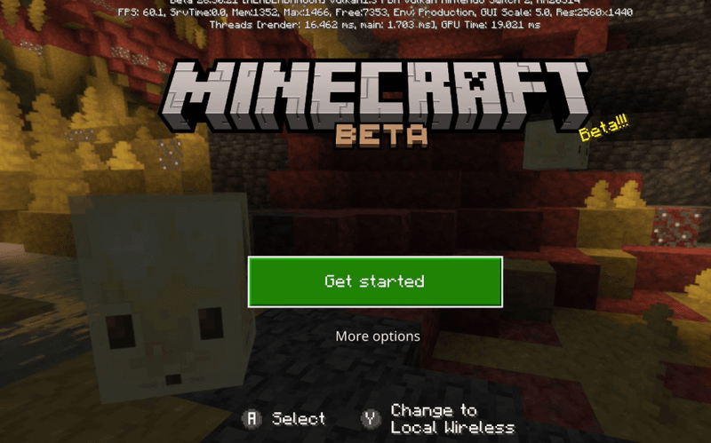 Minecraft on Nintendo Switch 2