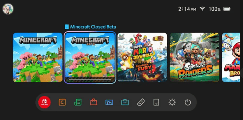 Minecraft on Nintendo Switch 2